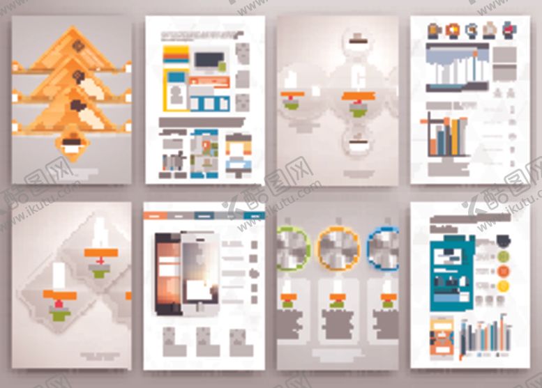 编号：13385604031109293431【酷图网】源文件下载-多样创意宣传册设计展示
