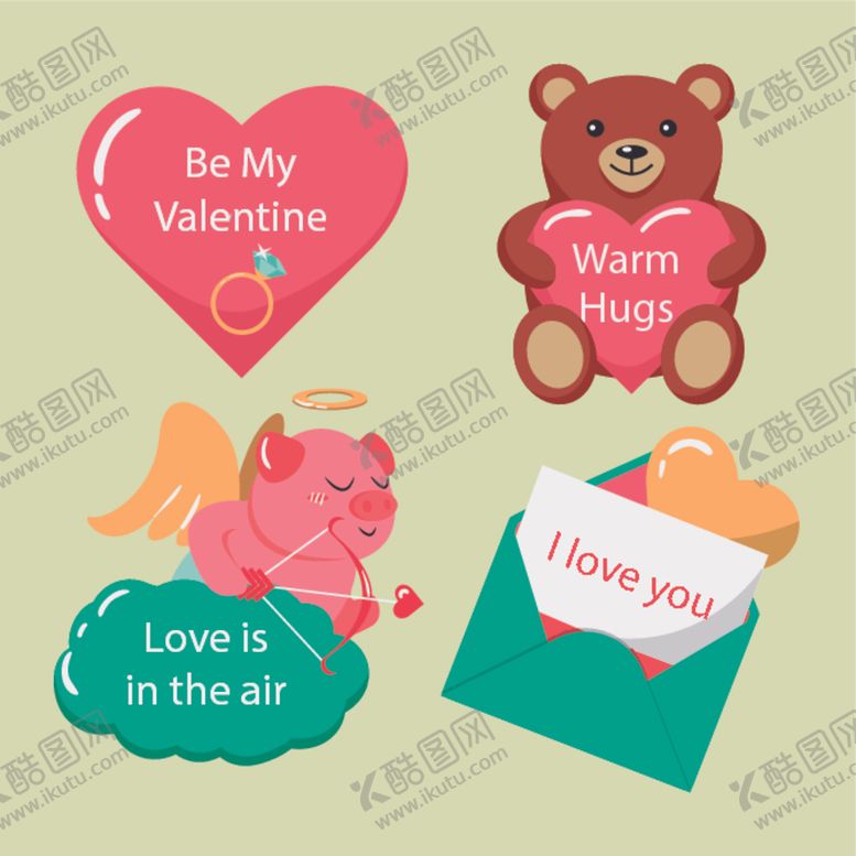 编号：91003509270839595088【酷图网】源文件下载-情人节素材