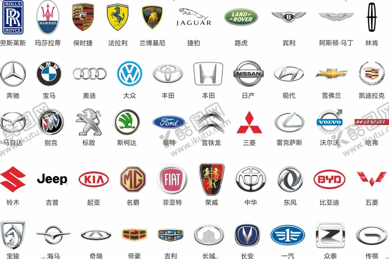 编号：23097509181331231253【酷图网】源文件下载-汽车LOGO