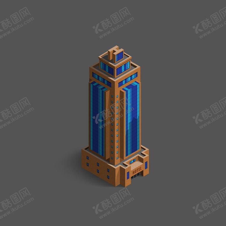 编号：35536910201905508052【酷图网】源文件下载-扁平建筑