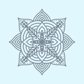 曼陀罗花型背景壁纸