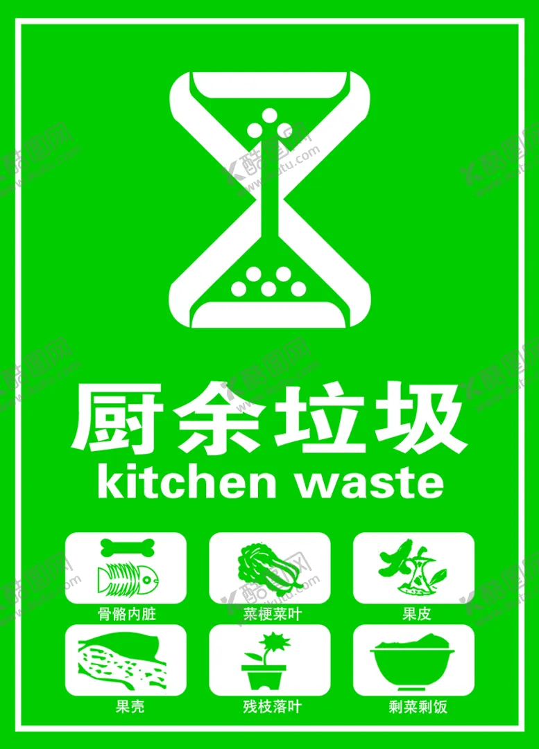 编号：36579009202209097914【酷图网】源文件下载-垃圾分类厨余垃圾