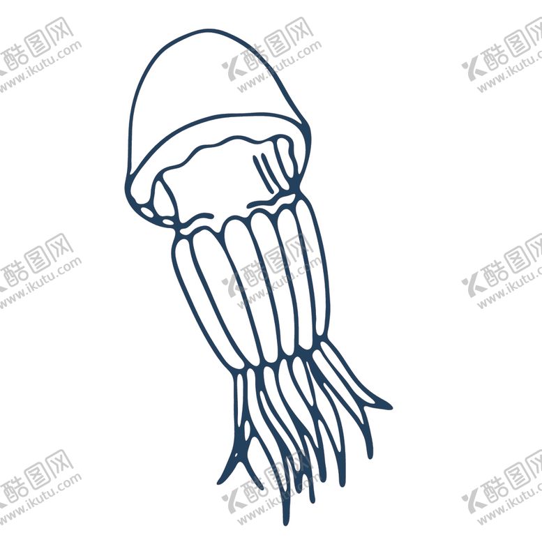 编号：83199610051416492153【酷图网】源文件下载-手绘海洋生物