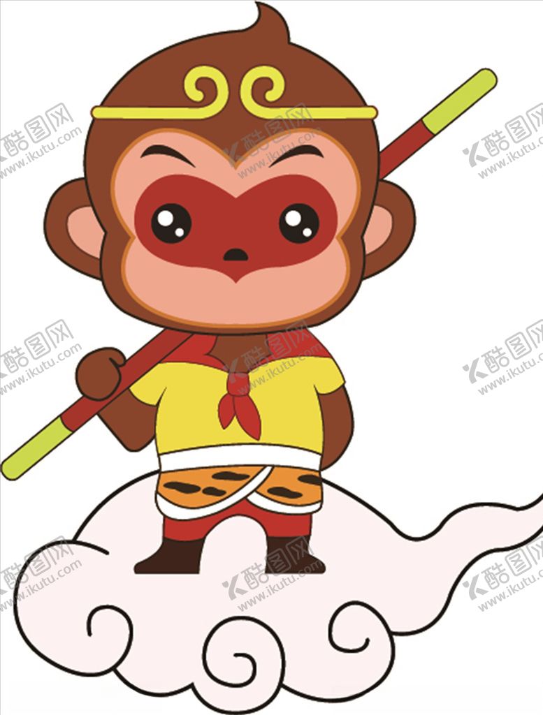 编号：51148709150225429207【酷图网】源文件下载-卡通西游记人物