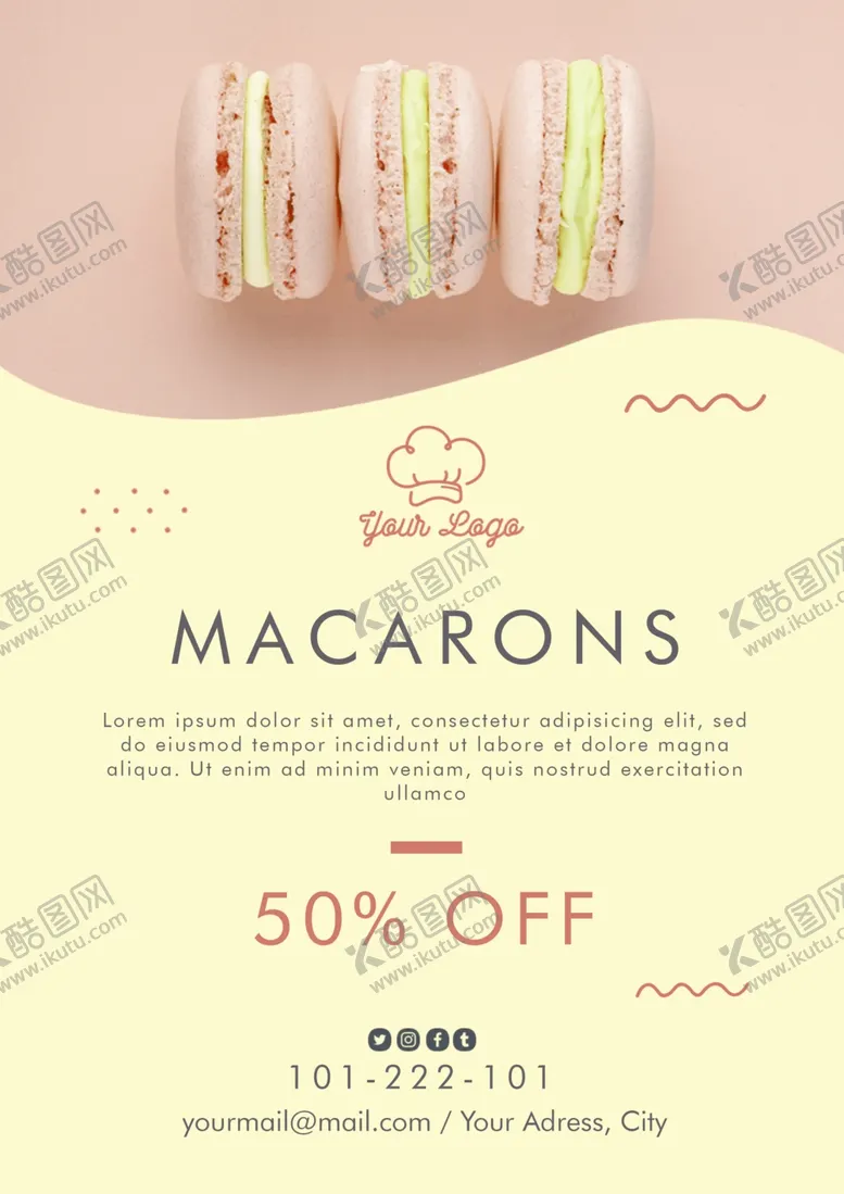 编号：73053307080802217865【酷图网】源文件下载-美食海报