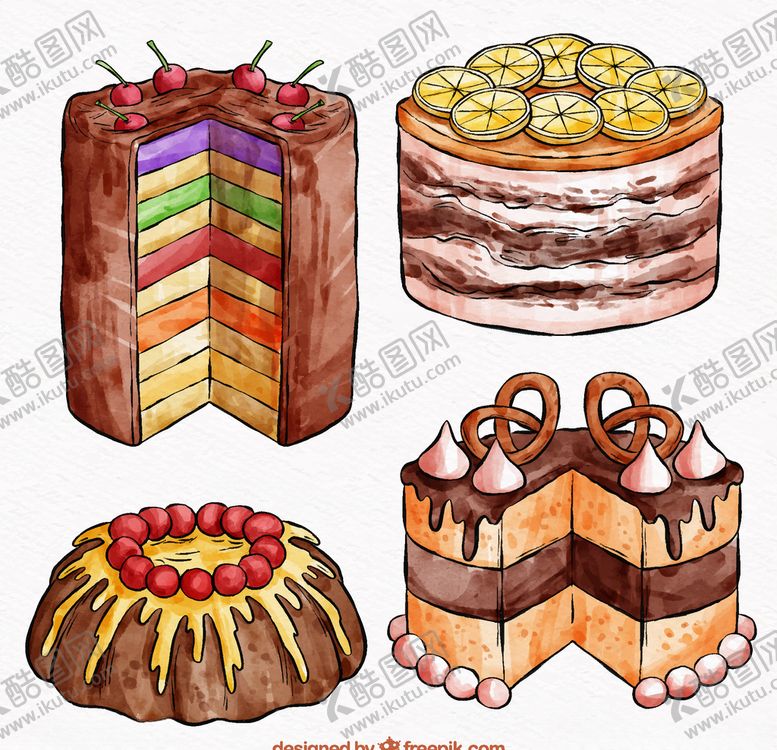 编号：96425609202008348769【酷图网】源文件下载-蛋糕