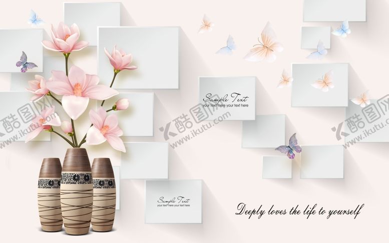 编号：41076509232326276488【酷图网】源文件下载-现代精简背景墙