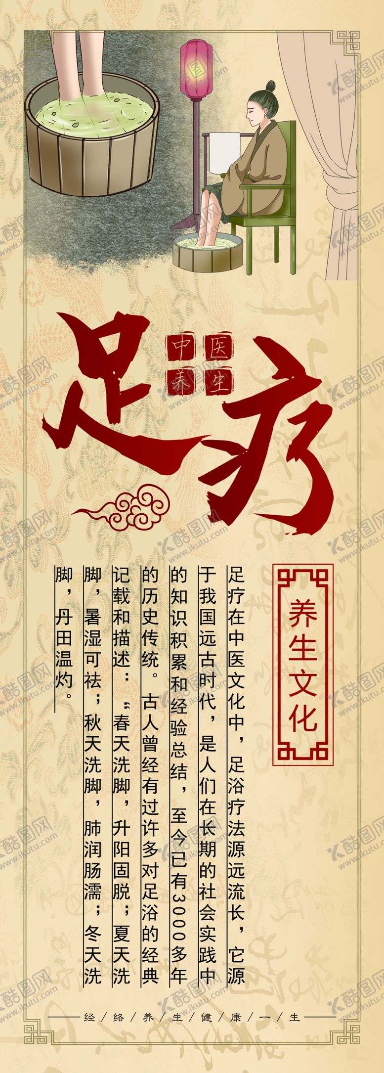 编号：95478604281915365954【酷图网】源文件下载-足疗海报
