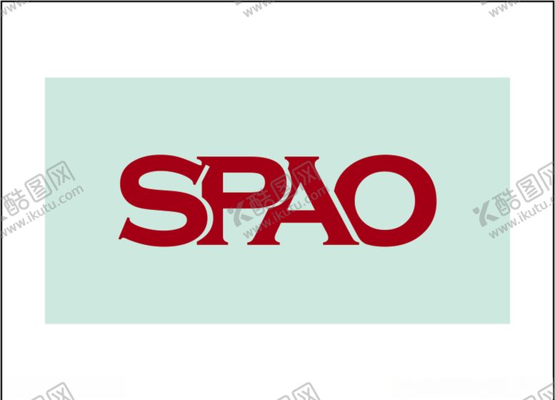 编号：95624504300453552950【酷图网】源文件下载-SPAO标志