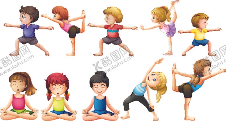 编号：77101510050550475168【酷图网】源文件下载-瑜伽锻炼