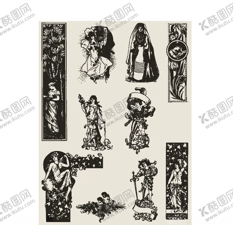 编号：71638709300855279437【酷图网】源文件下载-欧式复古花纹