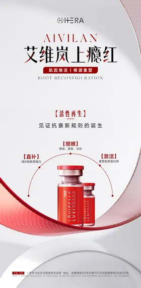 医美产品海报