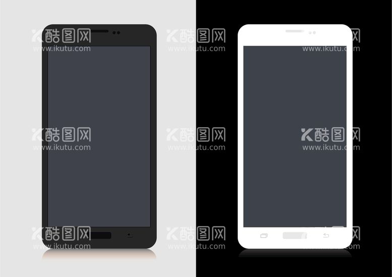 编号：62738509160713100139【酷图网】源文件下载-手机模型矢量图