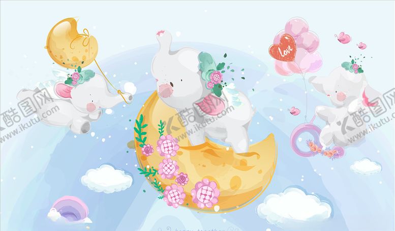 编号：95335006260845128736【酷图网】源文件下载-动物插画
