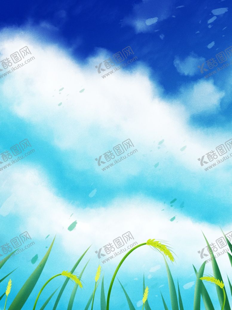 编号：82022210150518549885【酷图网】源文件下载-卡通海洋沙滩天空海岛背景