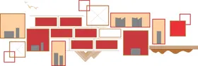 党建文化墙背景社区背景