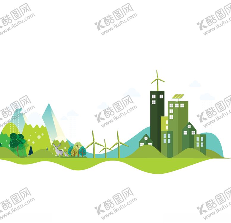 编号：72970109221022098697【酷图网】源文件下载-绿色生态城市建设