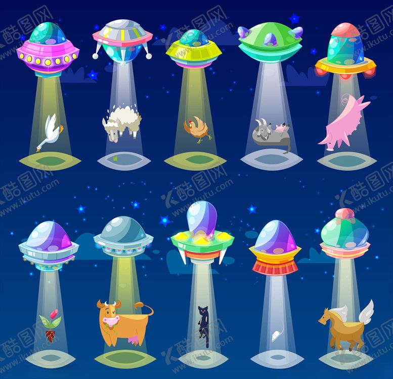 编号：17710309282149085150【酷图网】源文件下载-飞蝶UFO