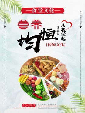 食堂文化 营养均衡