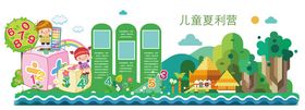 梦幻卡通城市与自然景观