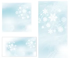 雪花背景淡浅色矢量