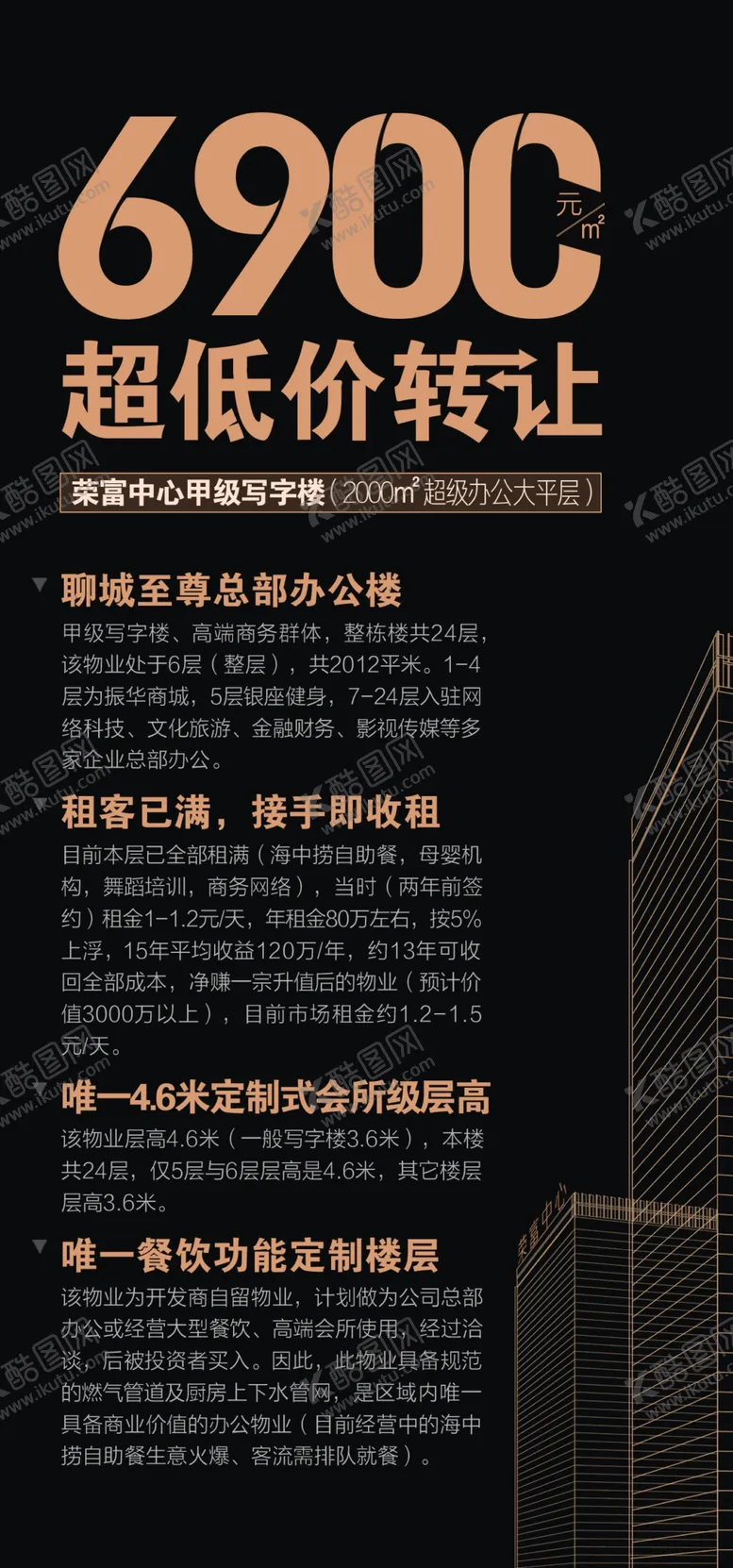 编号：23020406251103042190【酷图网】源文件下载-写字楼转让