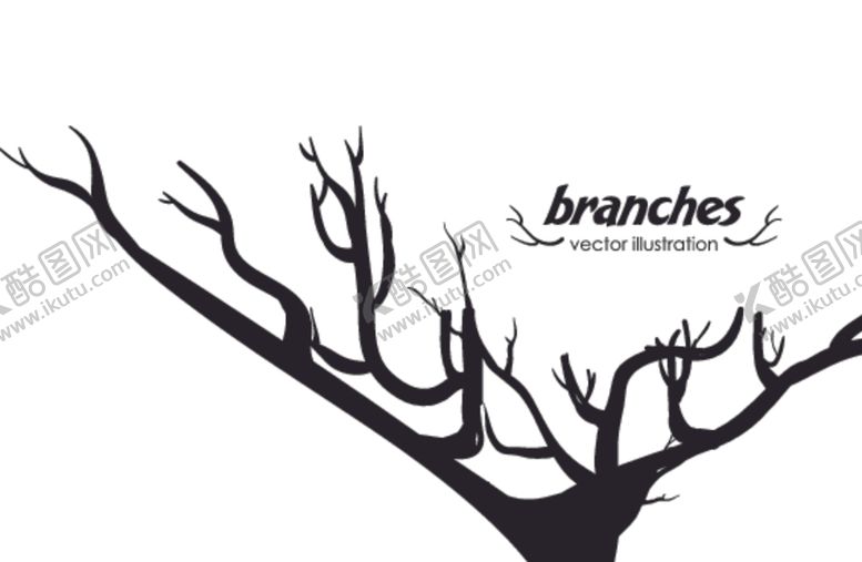 编号：14337911011943364067【酷图网】源文件下载-树木剪影