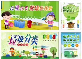 垃圾分类展板