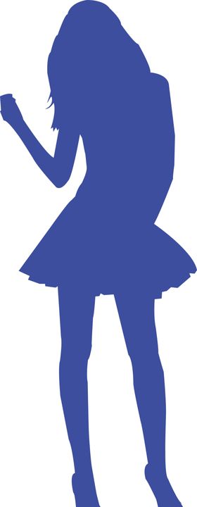 美女剪影