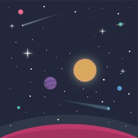 宇宙插画