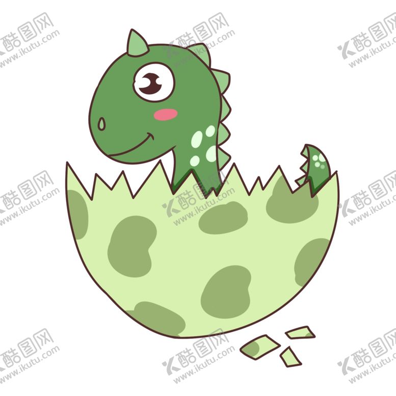 编号：78258807121750473517【酷图网】源文件下载-卡通恐龙