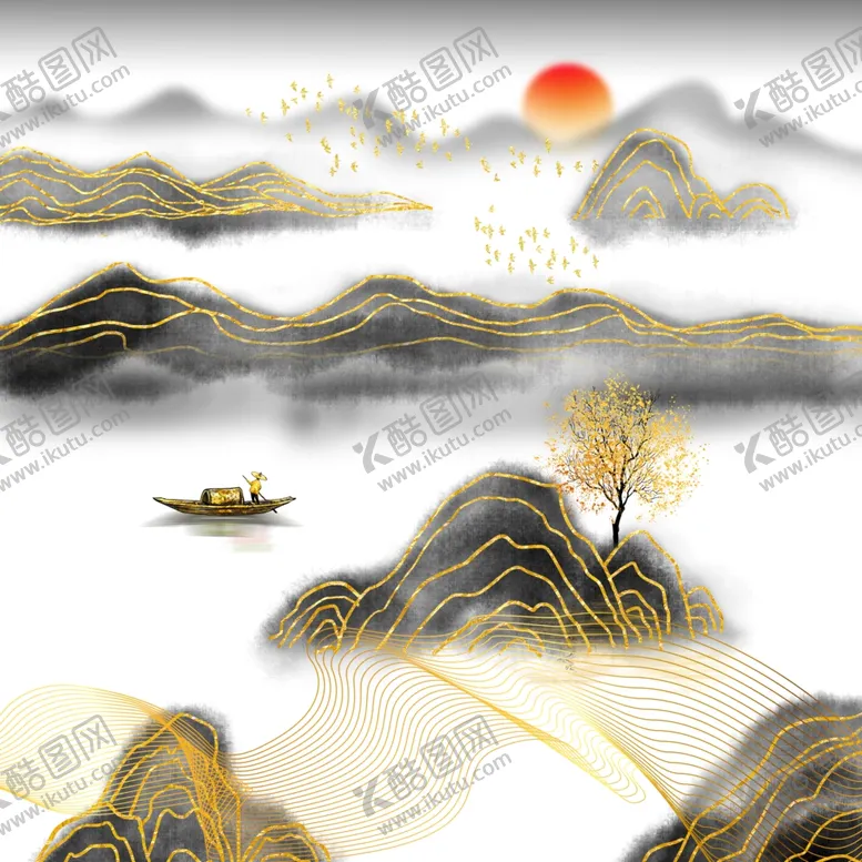 编号：30037404191800372538【酷图网】源文件下载-轻奢装饰画
