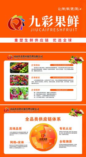 九彩果鲜网站页面展示