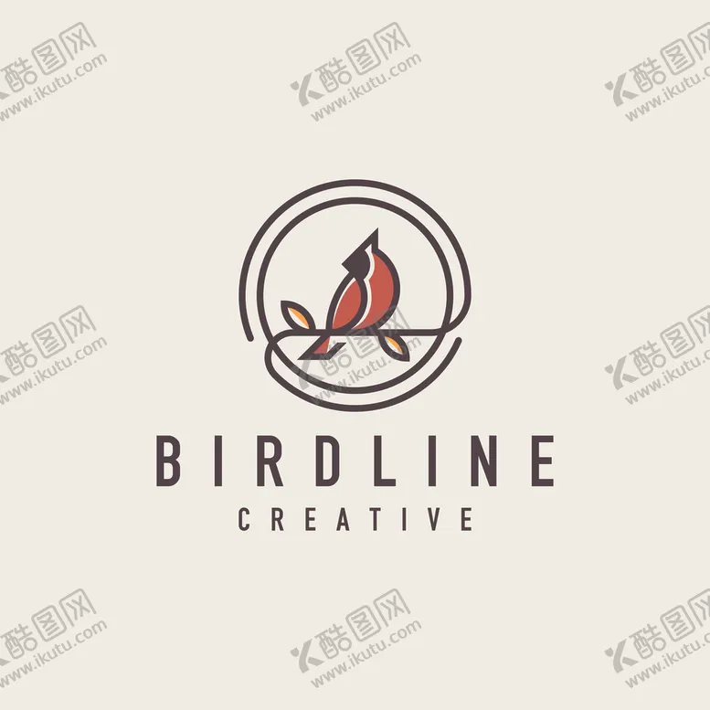 禽类LOGO标志飞鸟鸟嘴