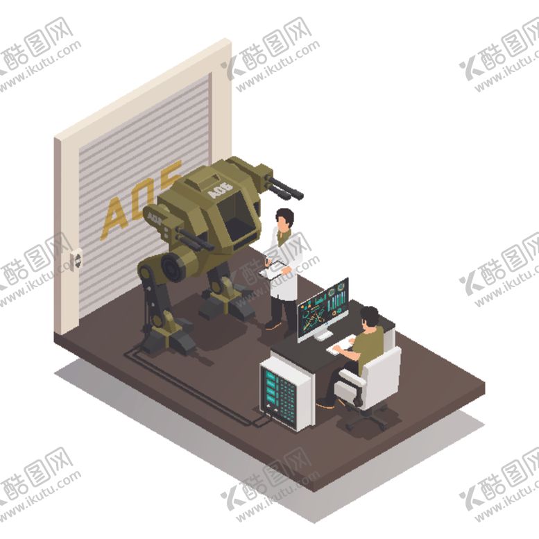 编号：73702305181419453121【酷图网】源文件下载-等距视角素材