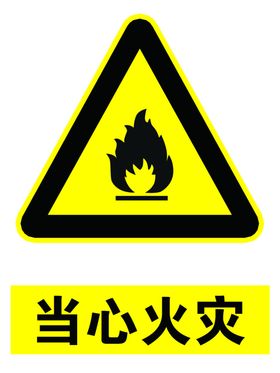 当心火灾
