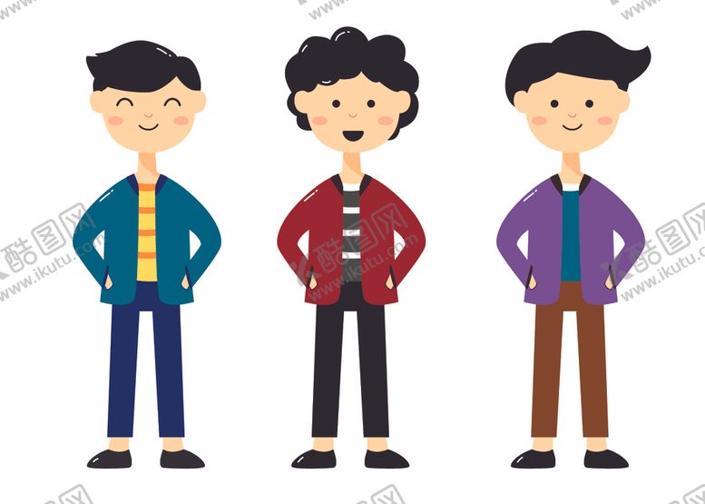 编号：93880309131841256730【酷图网】源文件下载-矢量人物素材