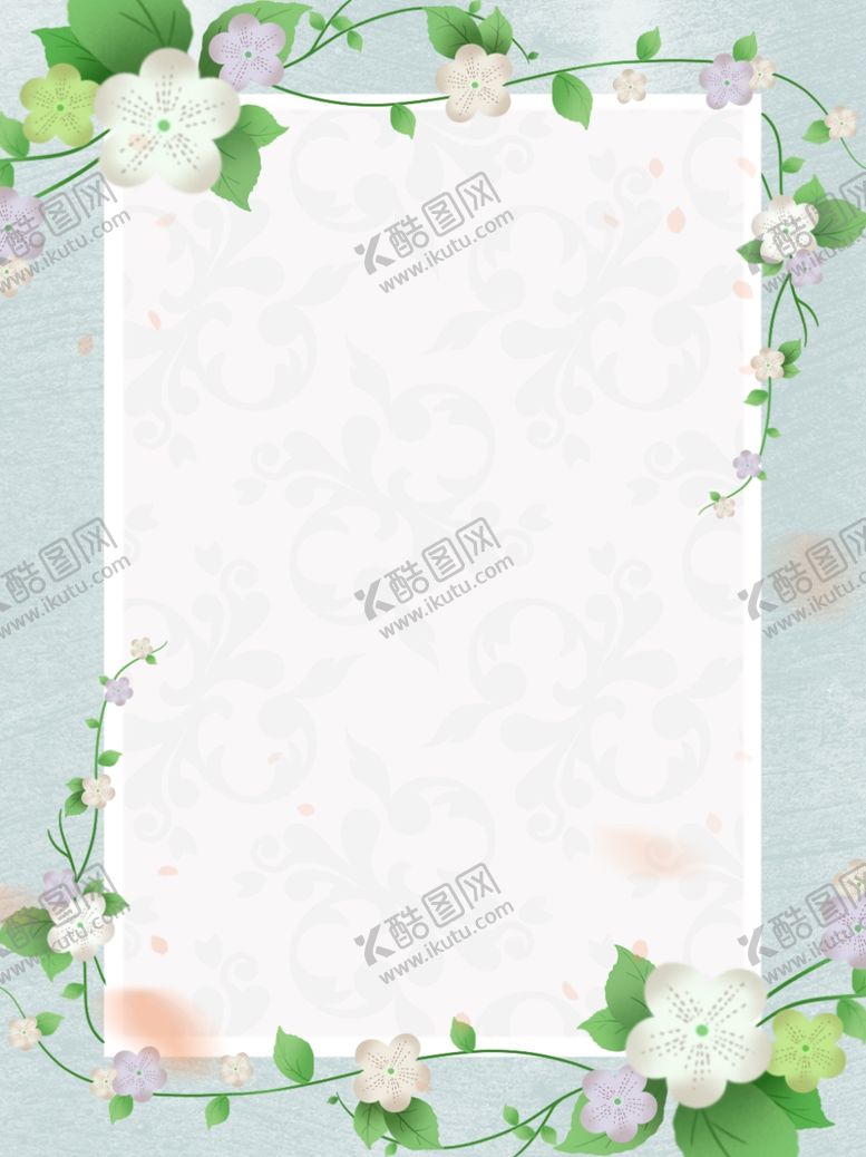 编号：79949007121128512487【酷图网】源文件下载-春季花藤背景