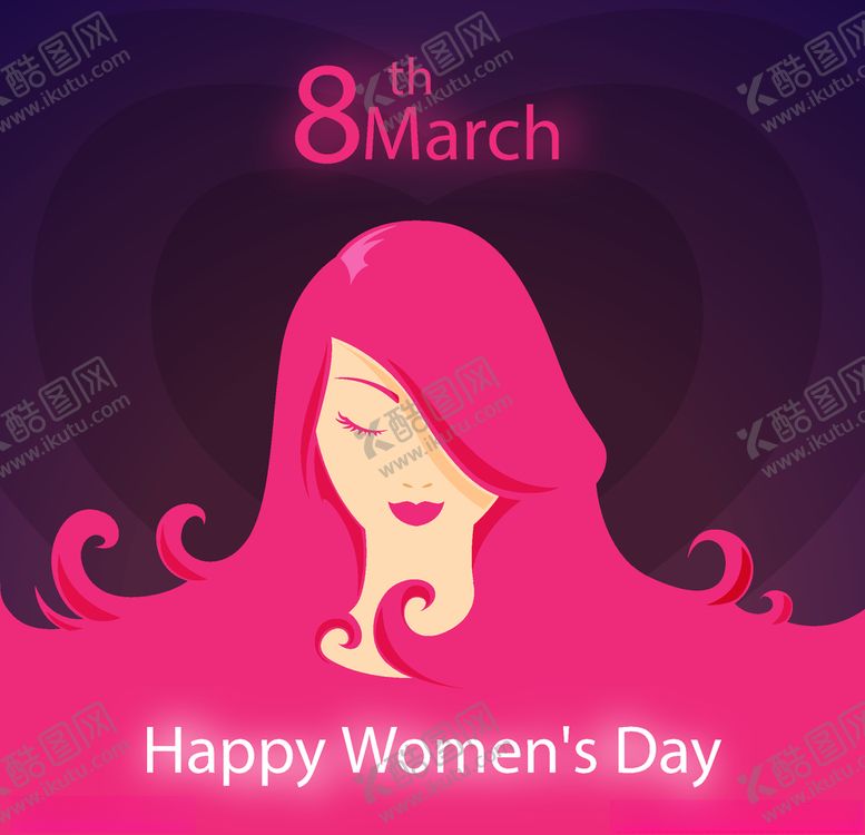 编号：58795209101559317968【酷图网】源文件下载-三八妇女节素材
