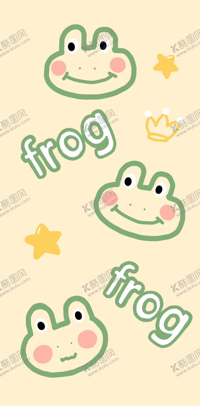 编号：87407509251942014673【酷图网】源文件下载-手绘青蛙