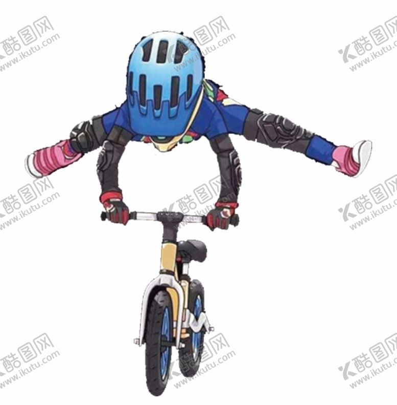 编号：96795311022054018904【酷图网】源文件下载-骑平衡车的小孩