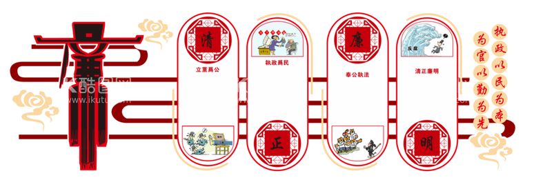 编号：71523112150728071157【酷图网】源文件下载-清正廉明