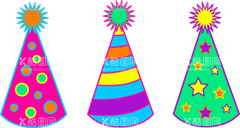 编号：84675101272144403401【酷图网】源文件下载-生日帽 