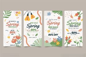 春季花卉海报