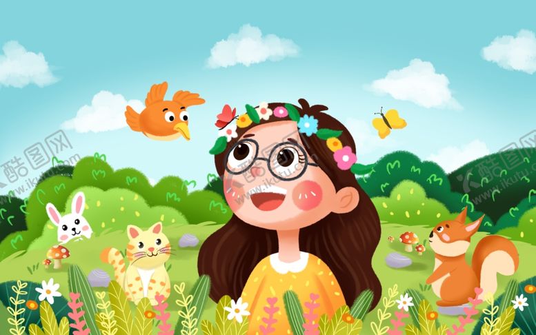 编号：71919604291753305931【酷图网】源文件下载-春游