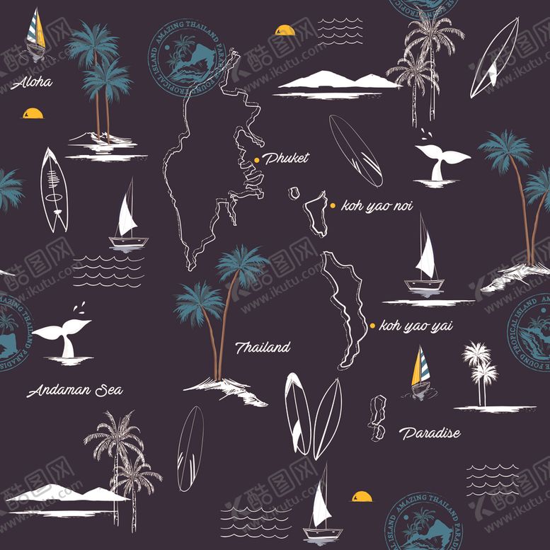 编号：99444210111925074262【酷图网】源文件下载-椰子树