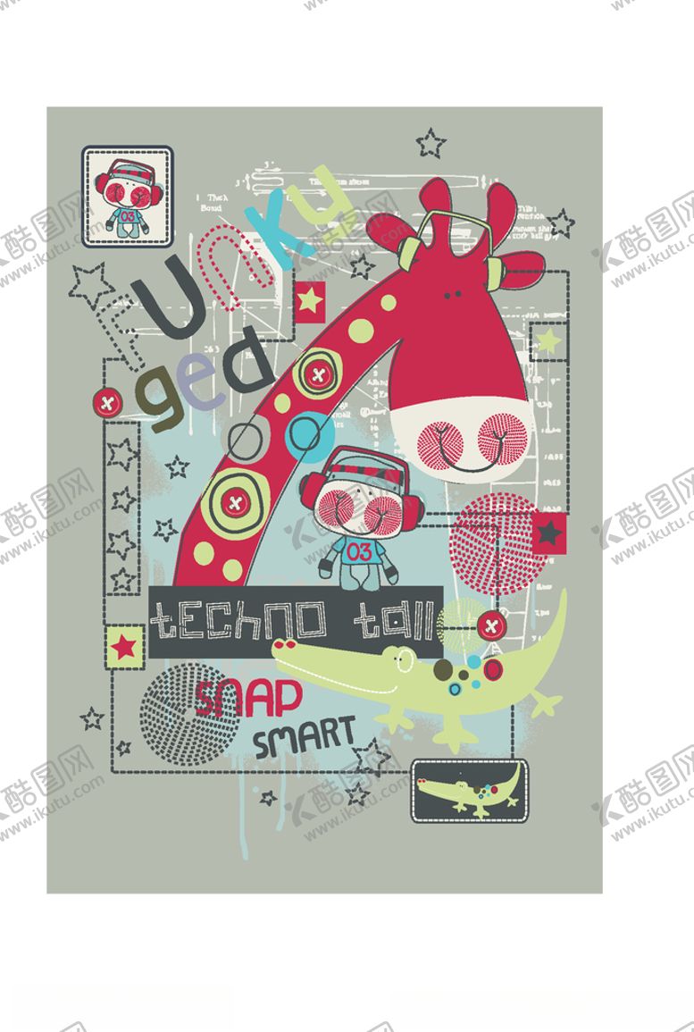 编号：88493509191804404471【酷图网】源文件下载-幼童印花