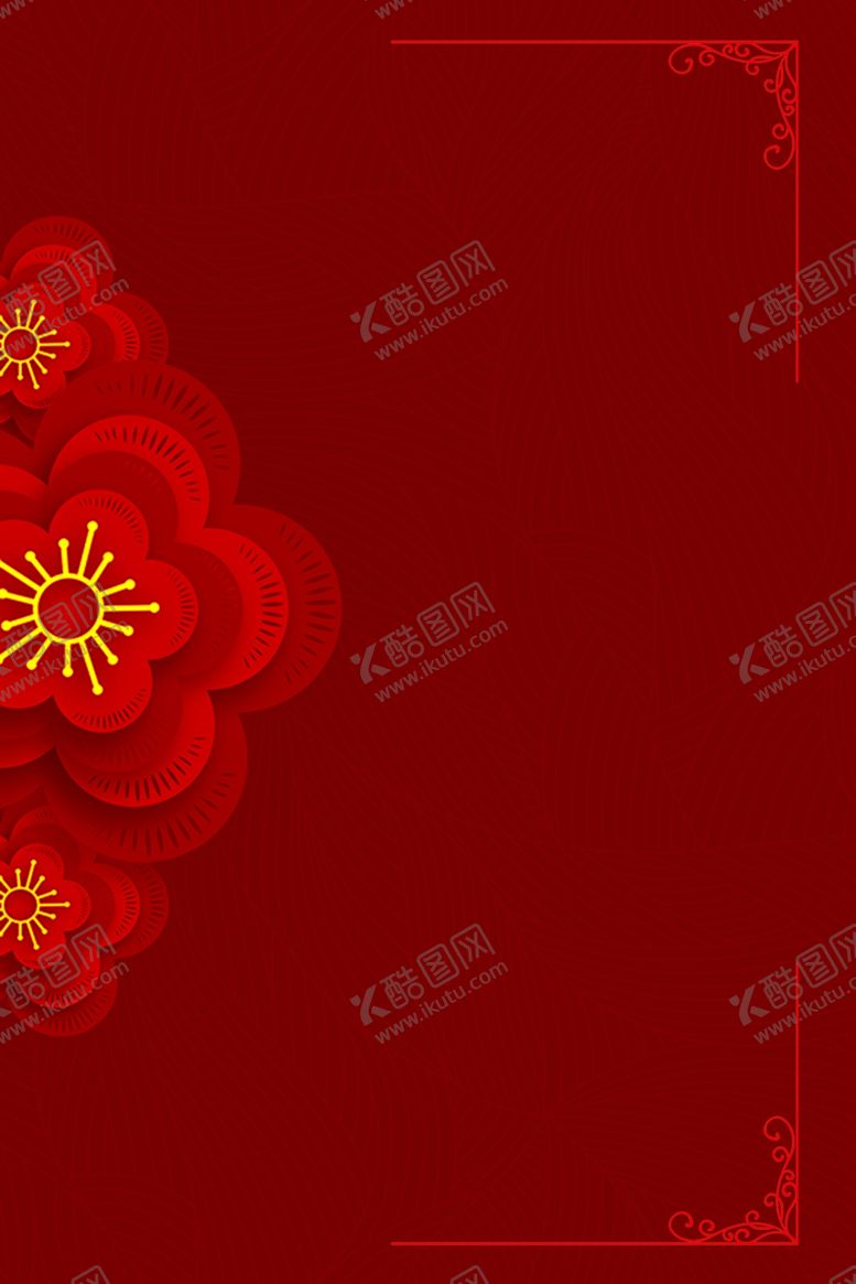 编号：36542907122028119978【酷图网】源文件下载-红色背景