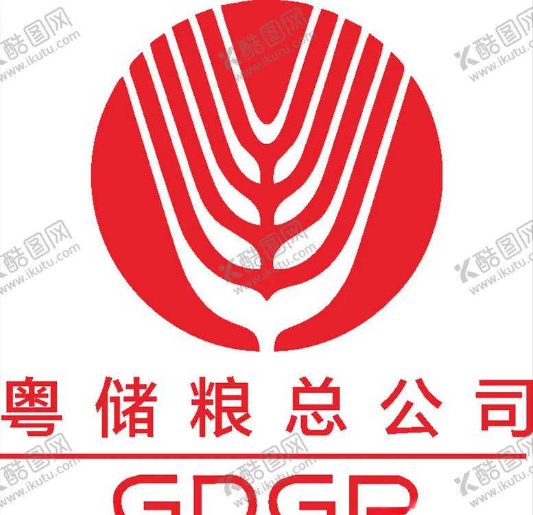 编号：23852607020609002611【酷图网】源文件下载-粤储粮总公司LOGO标志