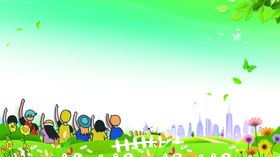 幼儿园背景